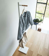 Yamazaki Home · Steel + Wood Single Side Coat Rack · Yamazaki Home | socius design in Rochester, MN