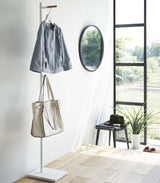 Yamazaki Home · Steel + Wood Single Side Coat Rack · Yamazaki Home | socius design in Rochester, MN