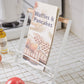 Yamazaki Home · Steel + Wood Tablet and Cookbook Stand · Yamazaki Home | socius design in Rochester, MN