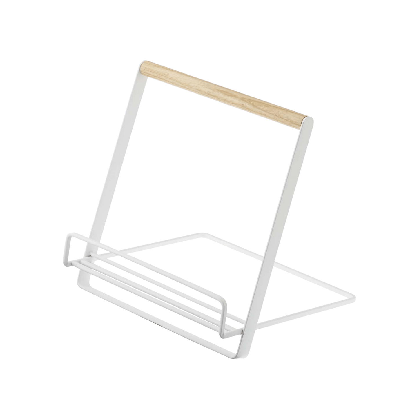 Yamazaki Home · Steel + Wood Tablet and Cookbook Stand · Yamazaki Home | socius design in Rochester, MN