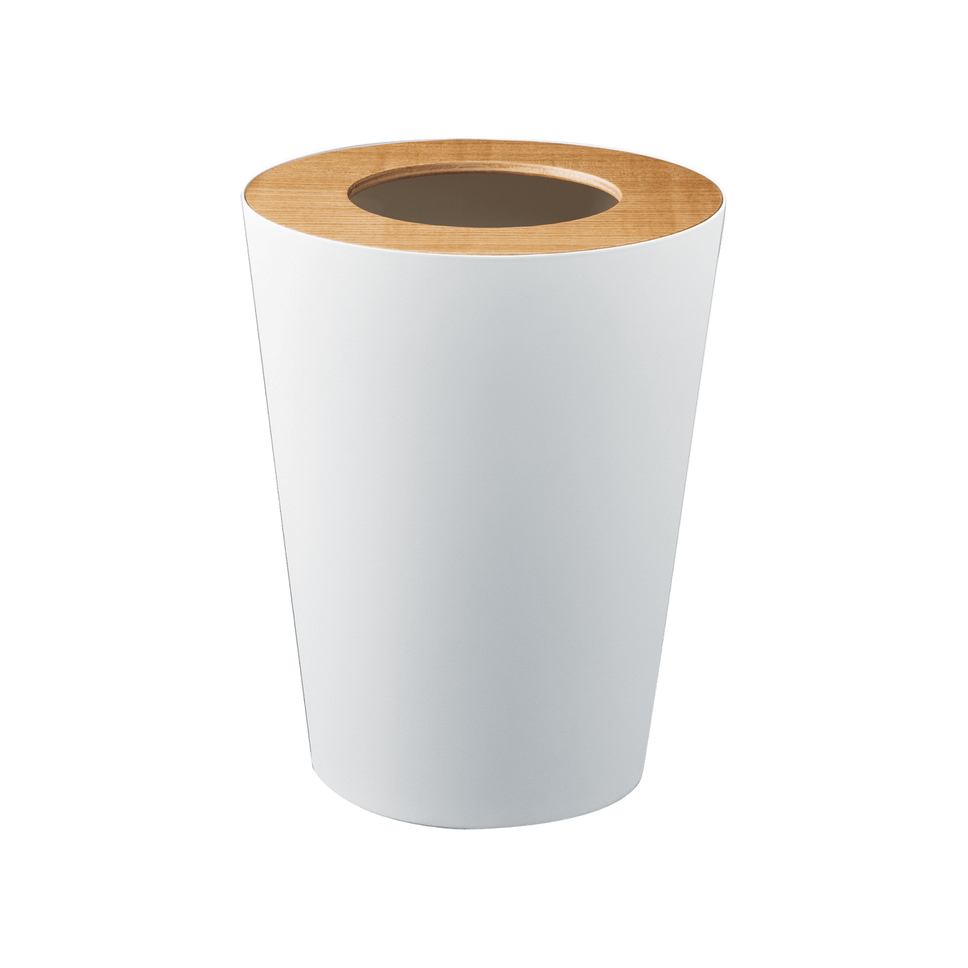 Yamazaki Home · Steel + Wood Trash Can - Two Styles | socius design in Rochester, MN