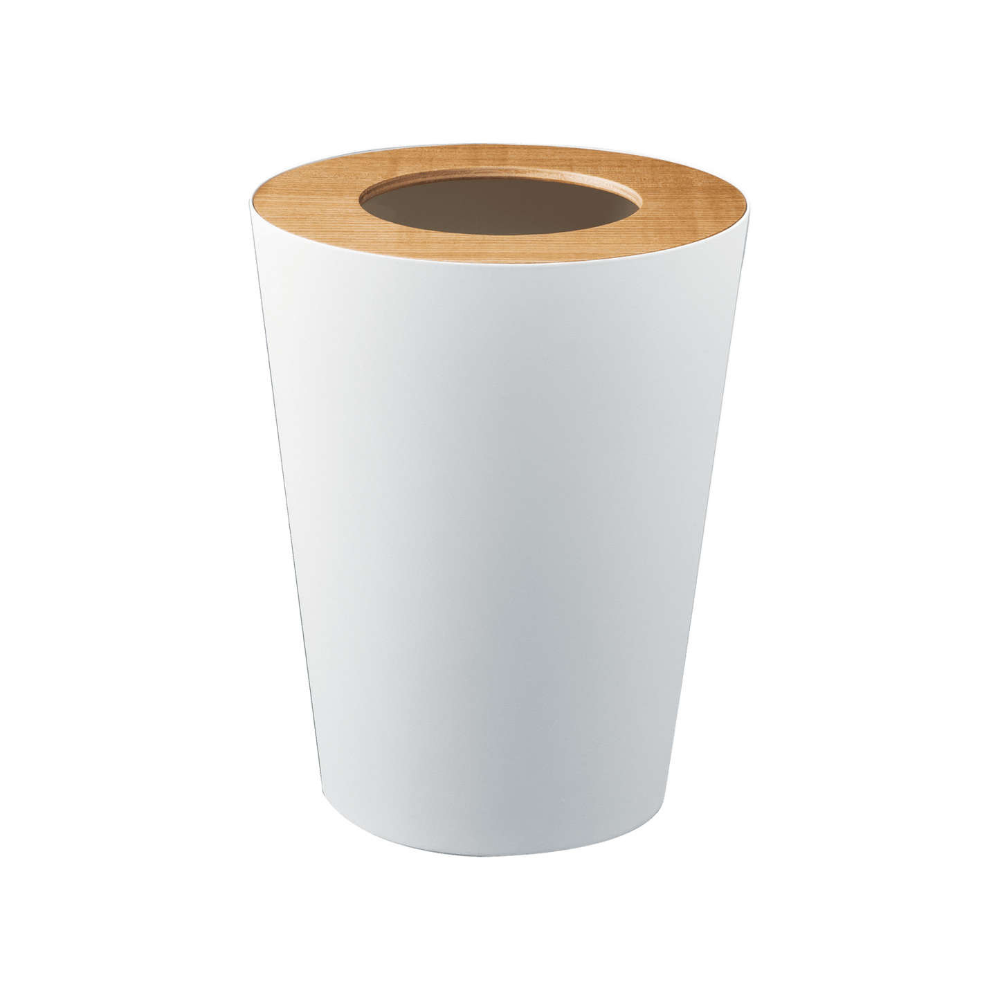 Yamazaki Home · Steel + Wood Trash Can - Two Styles | socius design in Rochester, MN