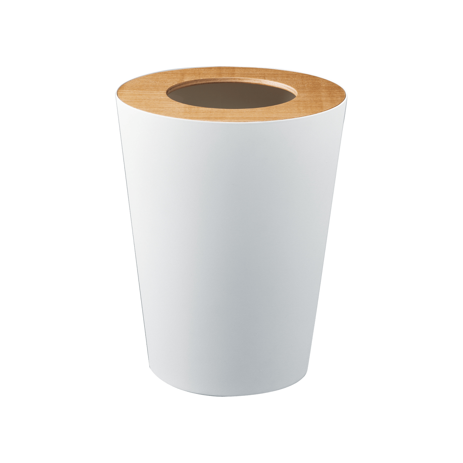 Yamazaki Home · Steel + Wood Trash Can - Two Styles | socius design in Rochester, MN