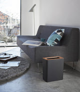 Yamazaki Home · Steel + Wood Trash Can - Two Styles | socius design in Rochester, MN