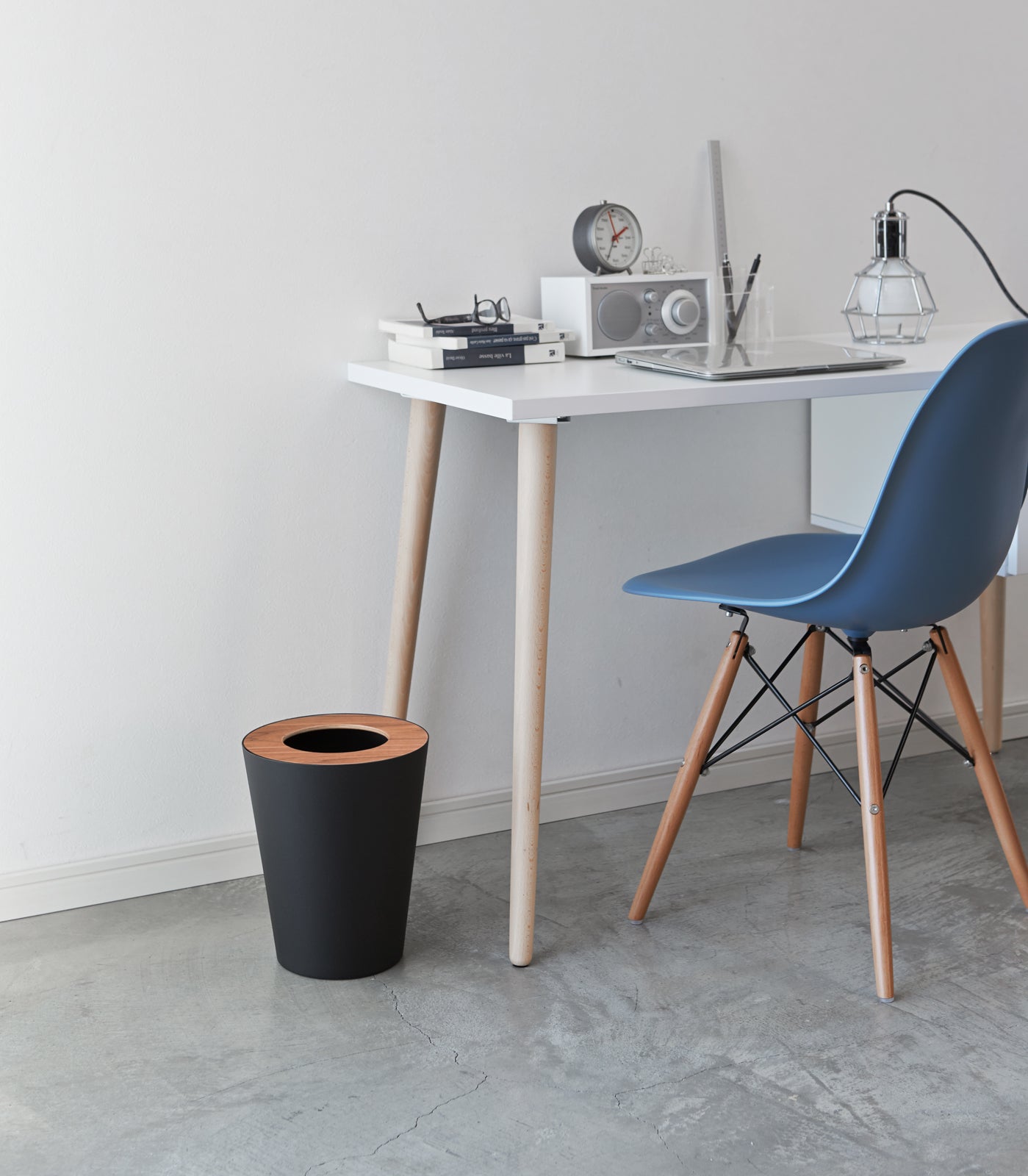 Yamazaki Home · Steel + Wood Trash Can - Two Styles | socius design in Rochester, MN