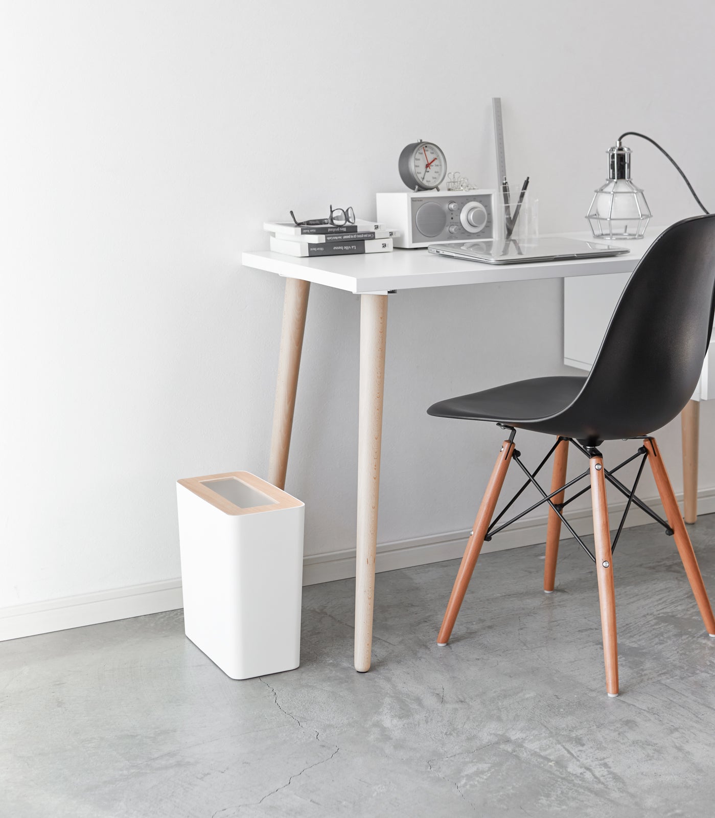 Yamazaki Home · Steel + Wood Trash Can - Two Styles | socius design in Rochester, MN