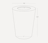 Yamazaki Home · Steel + Wood Trash Can - Two Styles | socius design in Rochester, MN