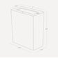 Yamazaki Home · Steel + Wood Trash Can - Two Styles | socius design in Rochester, MN