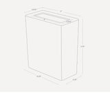 Yamazaki Home · Steel + Wood Trash Can - Two Styles | socius design in Rochester, MN