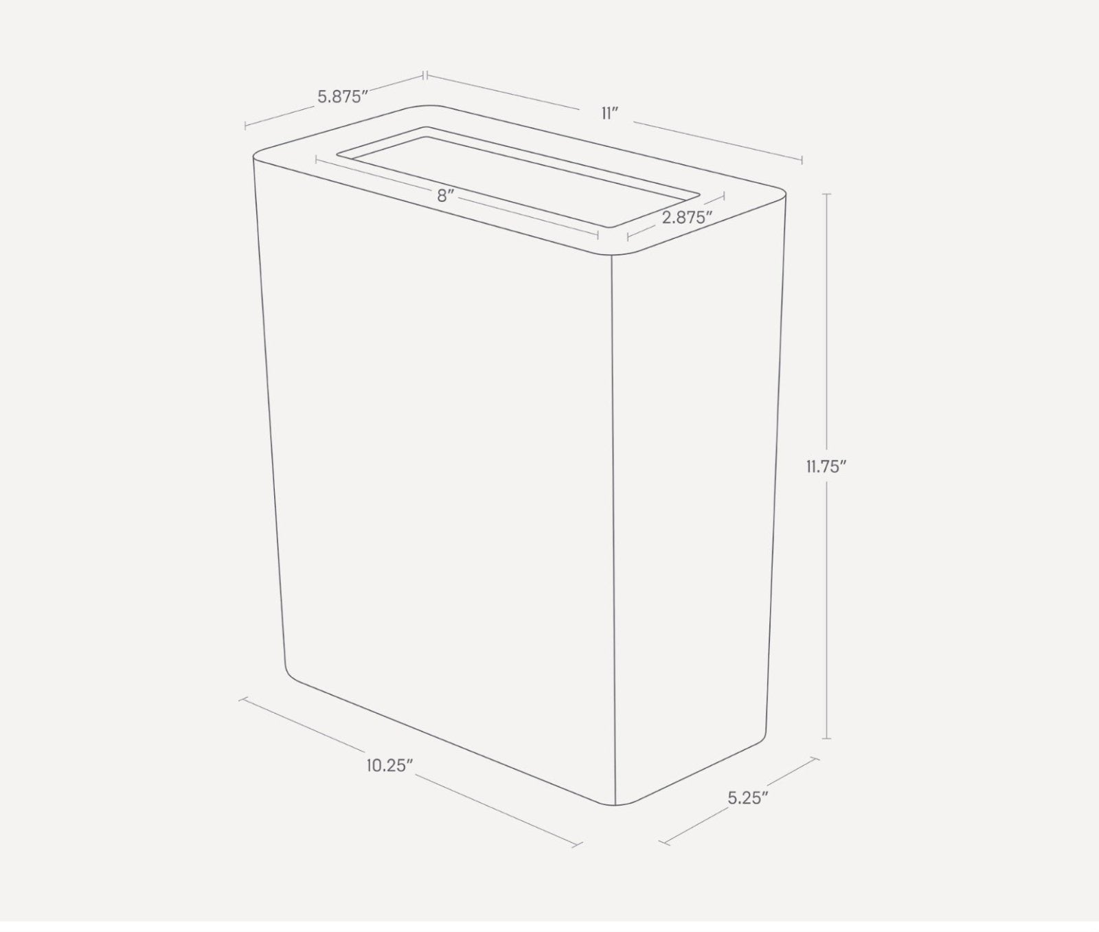 Yamazaki Home · Steel + Wood Trash Can - Two Styles | socius design in Rochester, MN