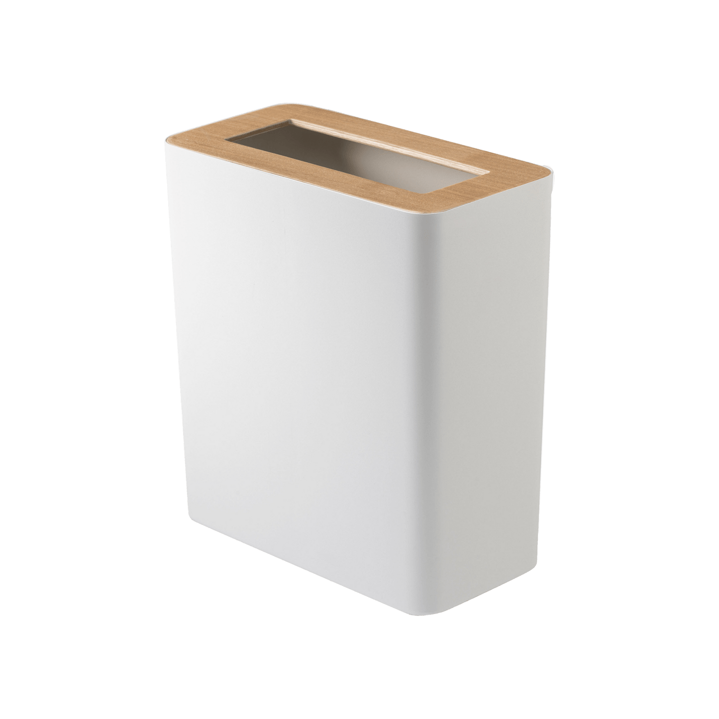 Yamazaki Home · Steel + Wood Trash Can - Two Styles | socius design in Rochester, MN