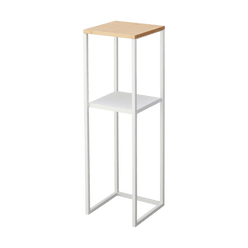 Yamazaki Home · Steel + Wood Two - Tier Display & Storage Shelf (31.5" H) | socius design in Rochester, MN