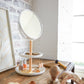 Yamazaki Home · Steel + Wood Two - Tier Vanity Mirror · Yamazaki Home | socius design in Rochester, MN