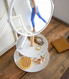 Yamazaki Home · Steel + Wood Two - Tier Vanity Mirror · Yamazaki Home | socius design in Rochester, MN