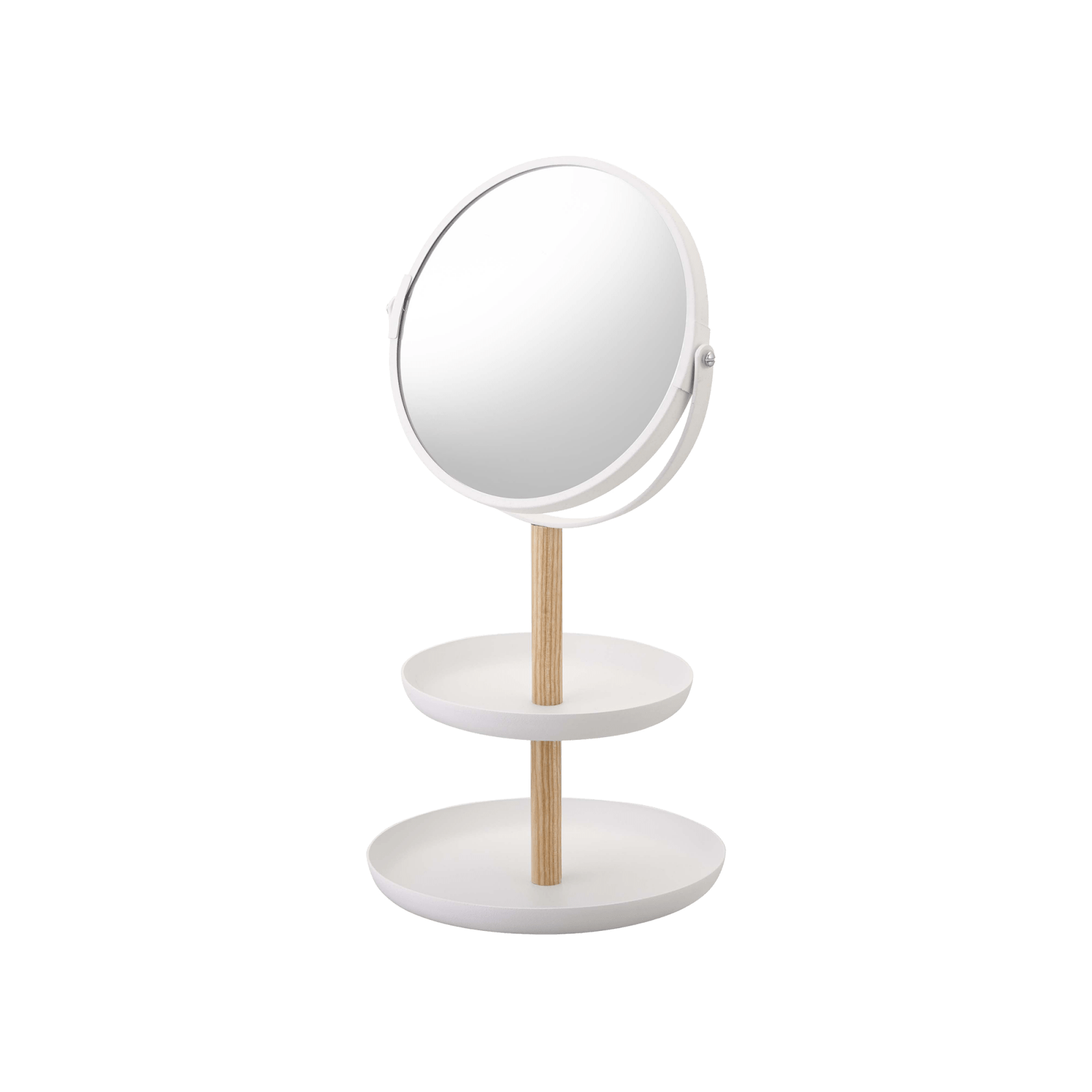 Yamazaki Home · Steel + Wood Two - Tier Vanity Mirror · Yamazaki Home | socius design in Rochester, MN