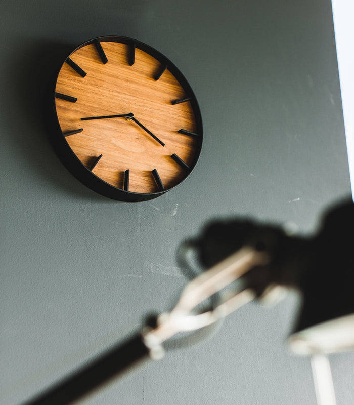 Yamazaki Home · Steel + Wood Wall Clock | socius design in Rochester, MN