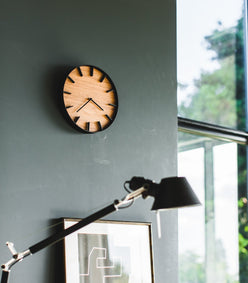 Yamazaki Home · Steel + Wood Wall Clock | socius design in Rochester, MN