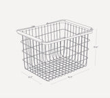 Yamazaki Home · Steel + Wood Wire Basket | socius design in Rochester, MN