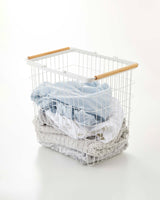 Yamazaki Home · Steel + Wood Wire Basket | socius design in Rochester, MN