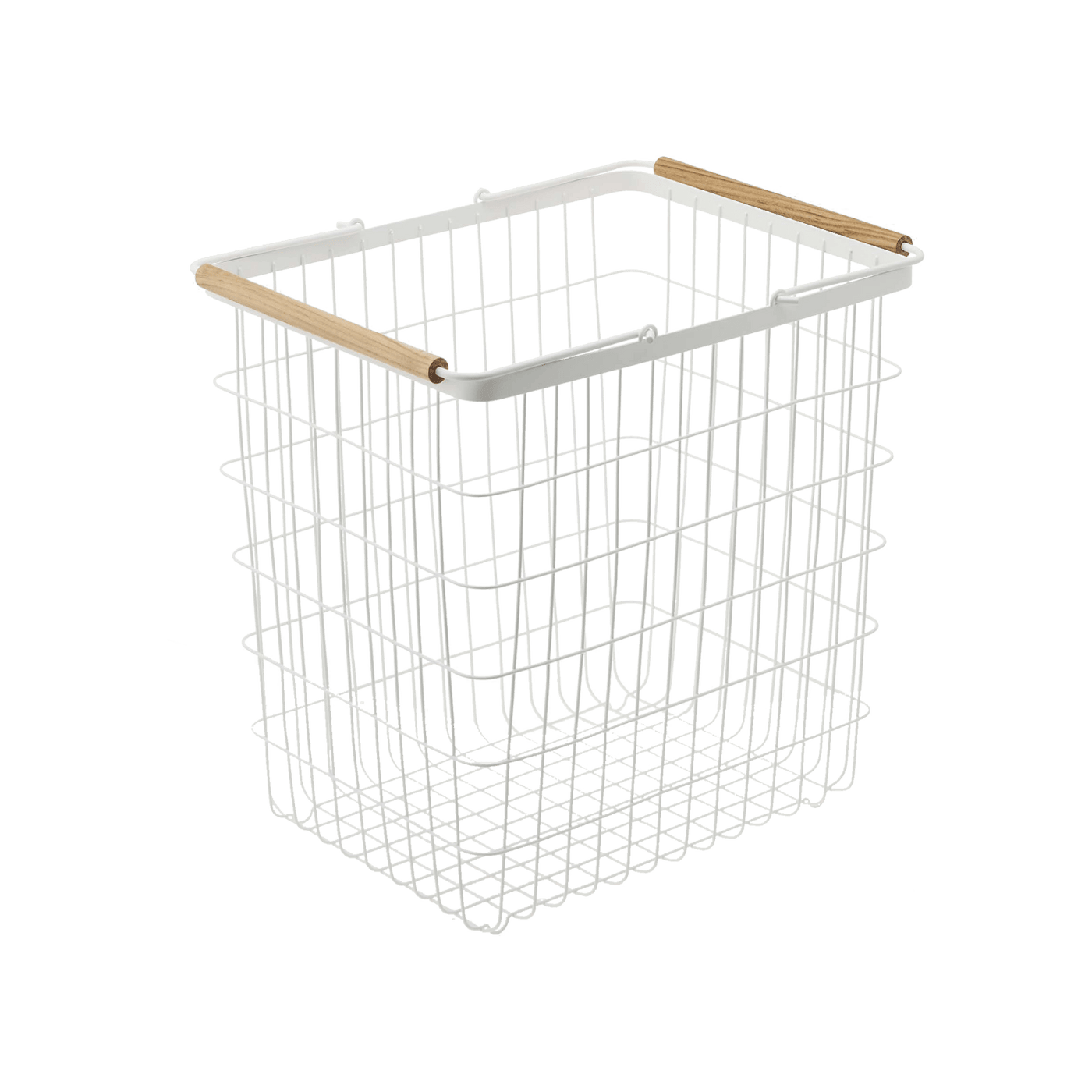 Yamazaki Home · Steel + Wood Wire Basket | socius design in Rochester, MN