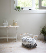 Yamazaki Home · Steel + Wood Wire Basket | socius design in Rochester, MN