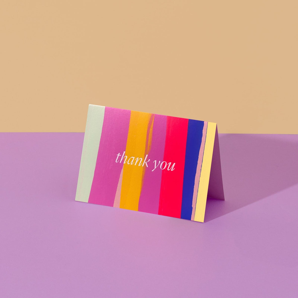 Moglea · Stripe Thank You · Hand-Painted Card | socius design in Rochester, MN