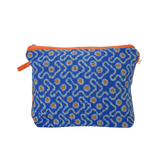 Block Shop · Sundial in Cobalt Travel Pouch · Block Shop Textiles | socius design in Rochester, MN