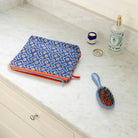 Block Shop · Sundial in Cobalt Travel Pouch · Block Shop Textiles | socius design in Rochester, MN
