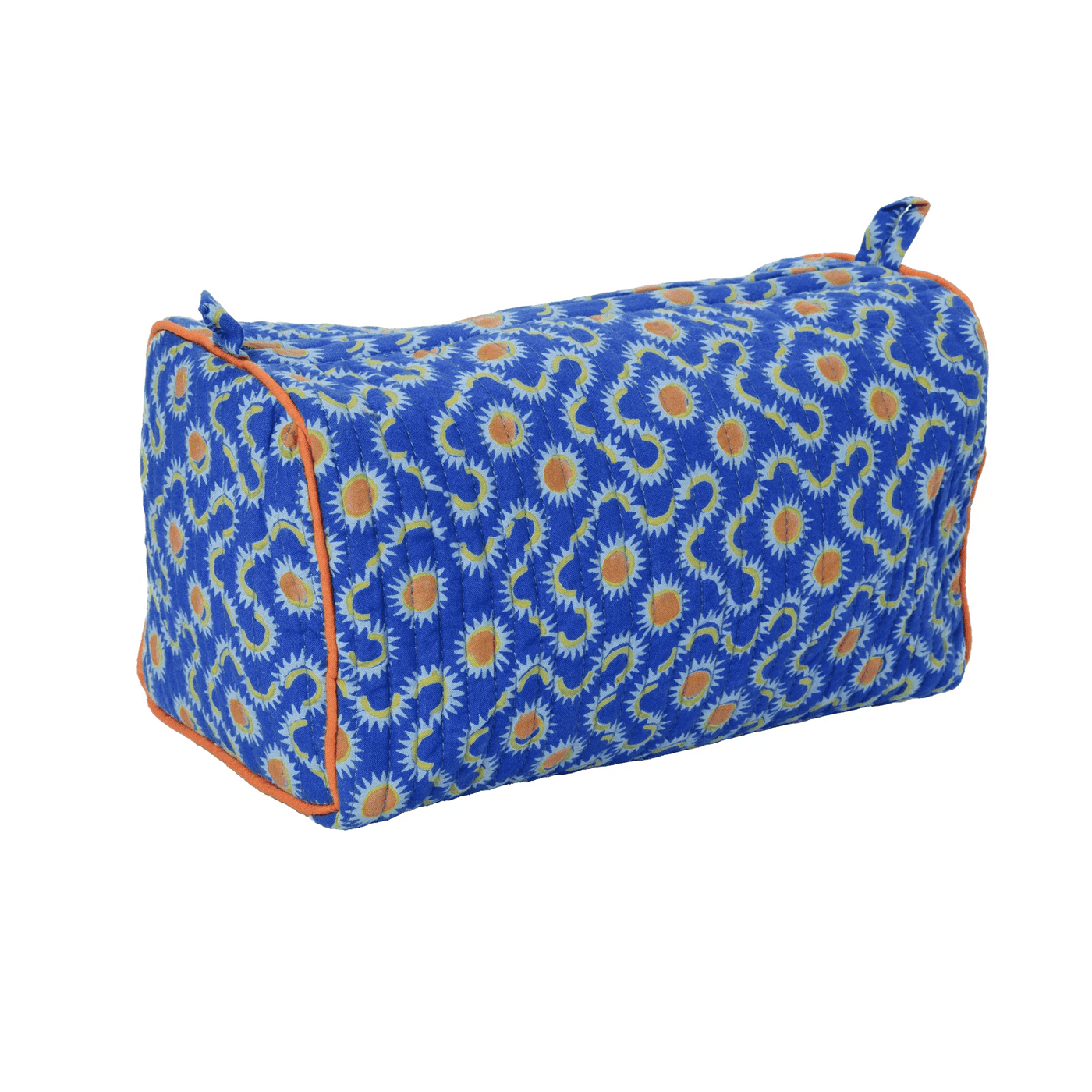 Block Shop · Sundial in Cobalt Travel Pouch · Block Shop Textiles | socius design in Rochester, MN