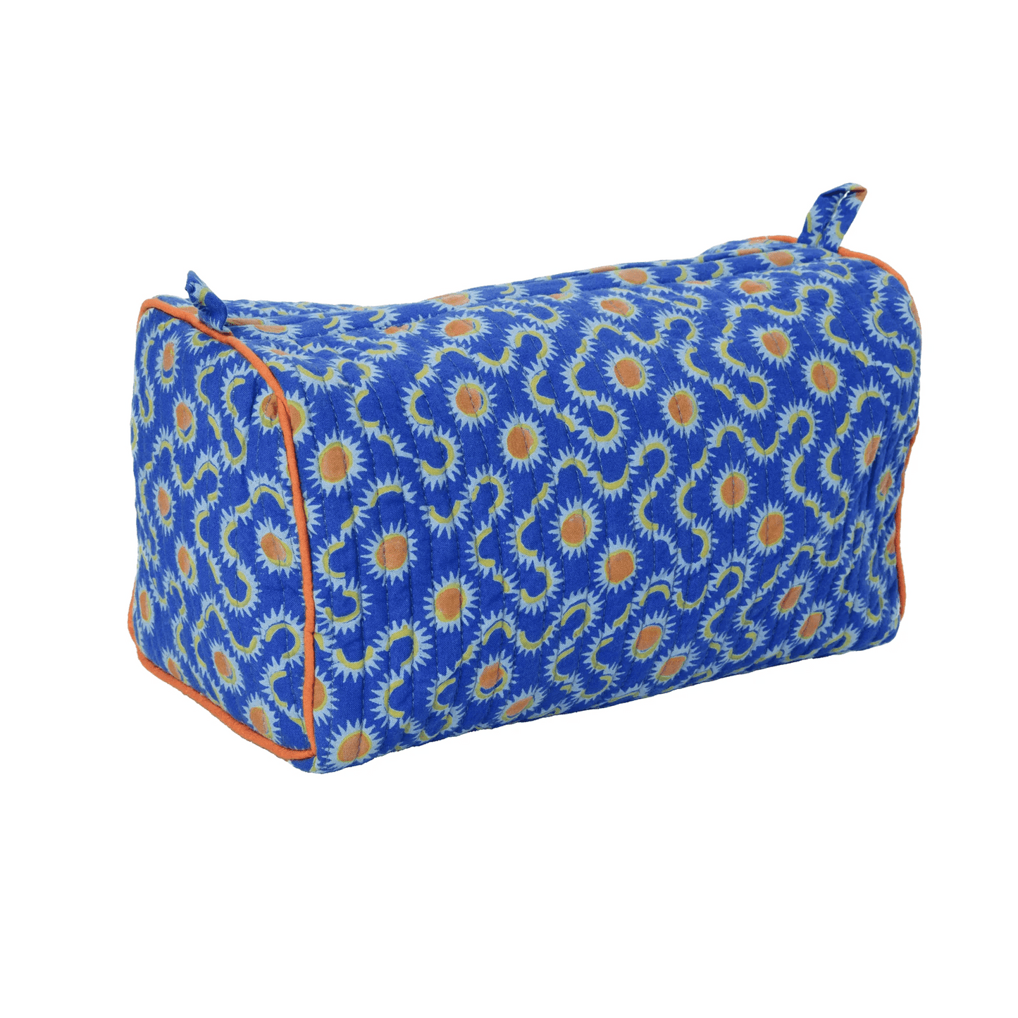 Block Shop · Sundial in Cobalt Travel Pouch · Block Shop Textiles | socius design in Rochester, MN