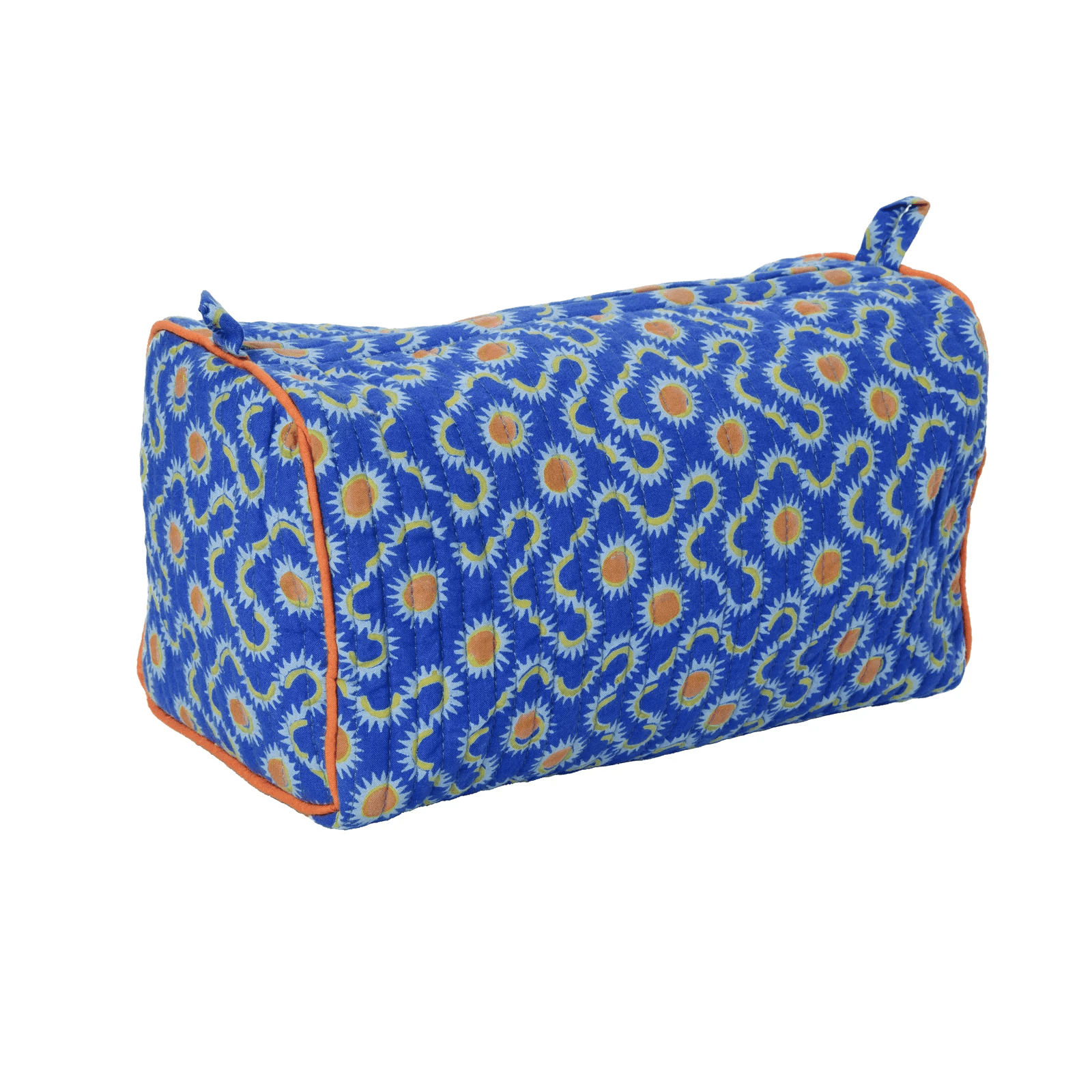 Block Shop · Sundial in Cobalt Travel Pouch · Block Shop Textiles | socius design in Rochester, MN
