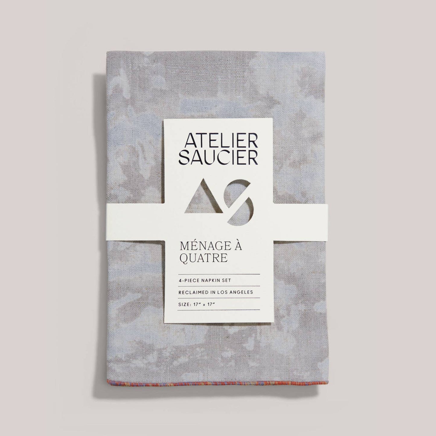 ATELIER SAUCIER · Sunrise Reclaimed Linen Napkin Set | socius design in Rochester, MN