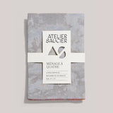 ATELIER SAUCIER · Sunrise Reclaimed Linen Napkin Set | socius design in Rochester, MN