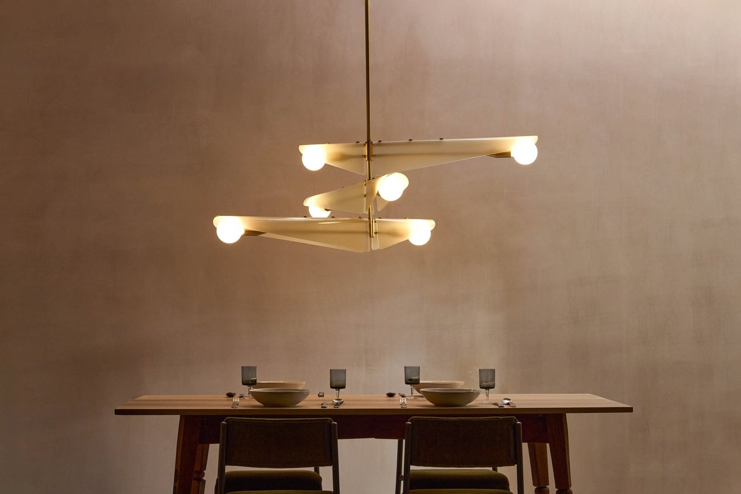 Tala US · Sycamore Chandelier 3 Tiers in Dusk Pink | socius design in Rochester, MN