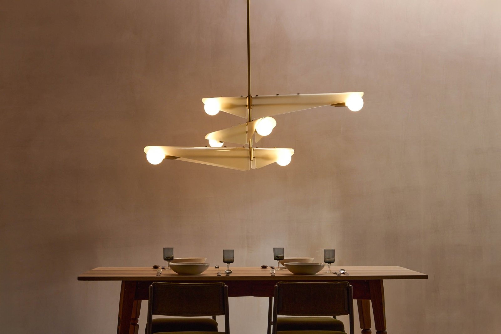 Tala US · Sycamore Chandelier 3 Tiers in Dusk Pink | socius design in Rochester, MN