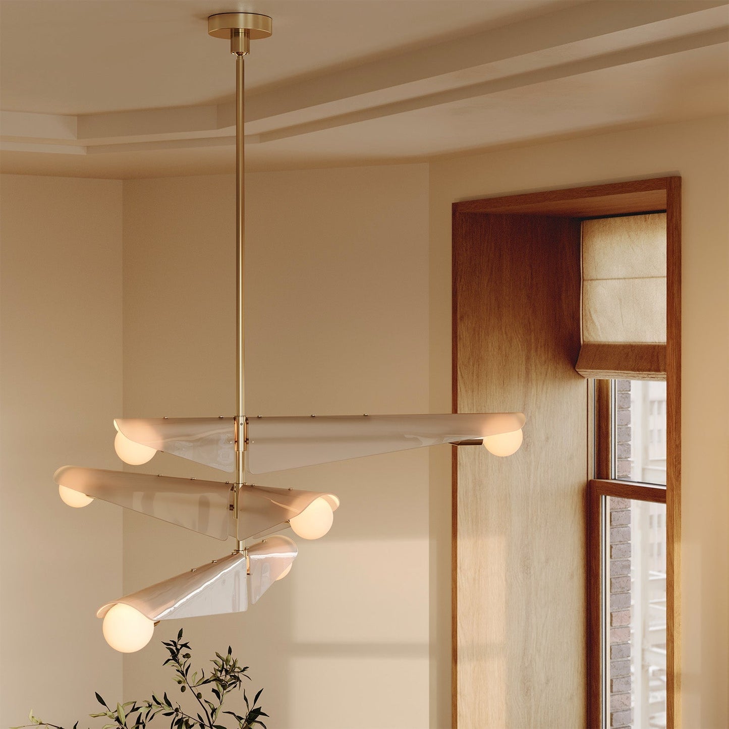 Tala US · Sycamore Chandelier 3 Tiers in Dusk Pink | socius design in Rochester, MN