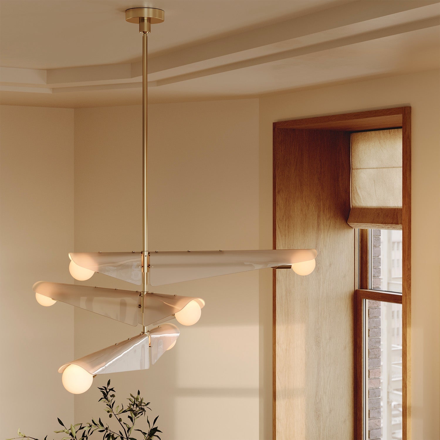 Tala US · Sycamore Chandelier 3 Tiers in Dusk Pink | socius design in Rochester, MN