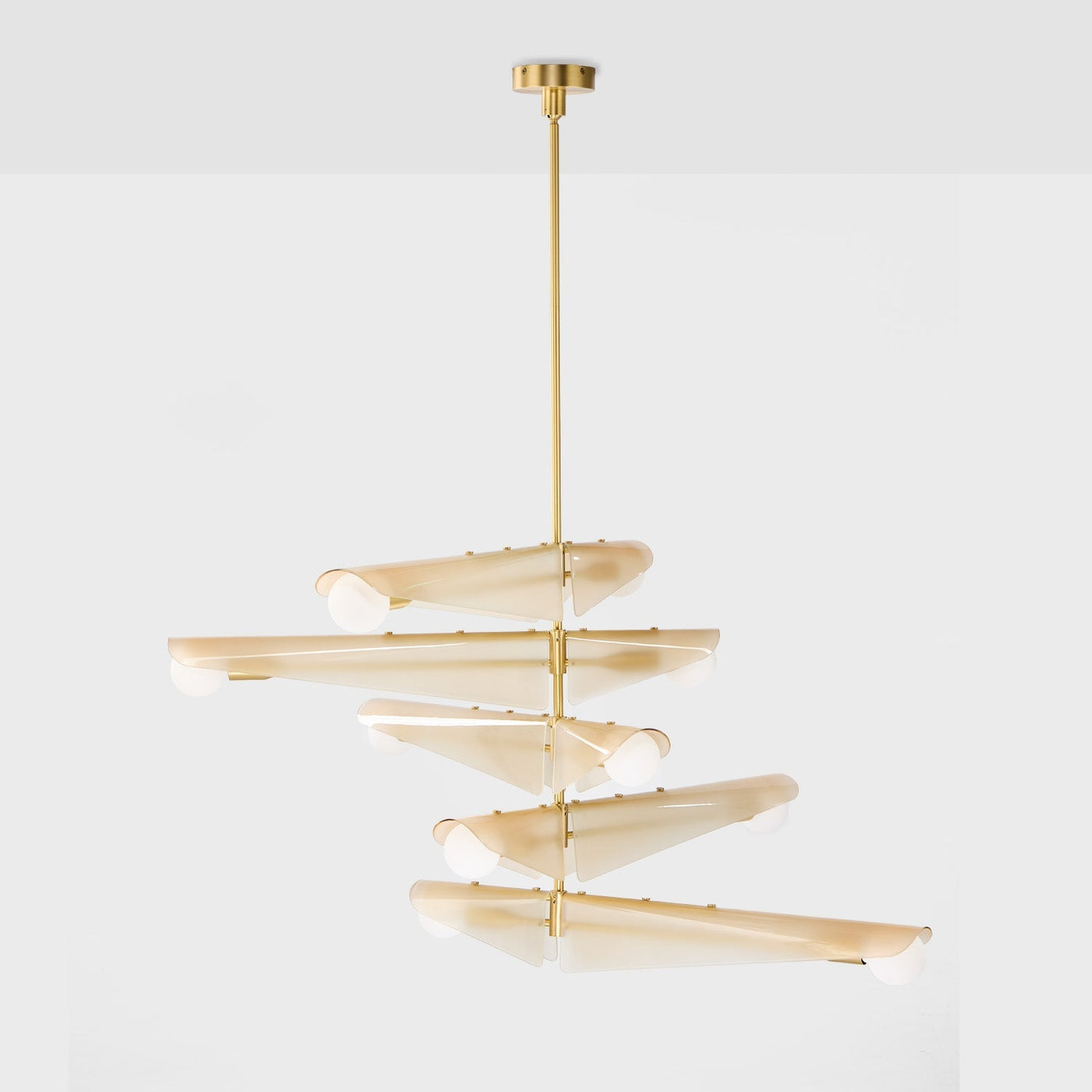 Tala US · Sycamore Chandelier 5 Tiers in Dusk Pink | socius design in Rochester, MN