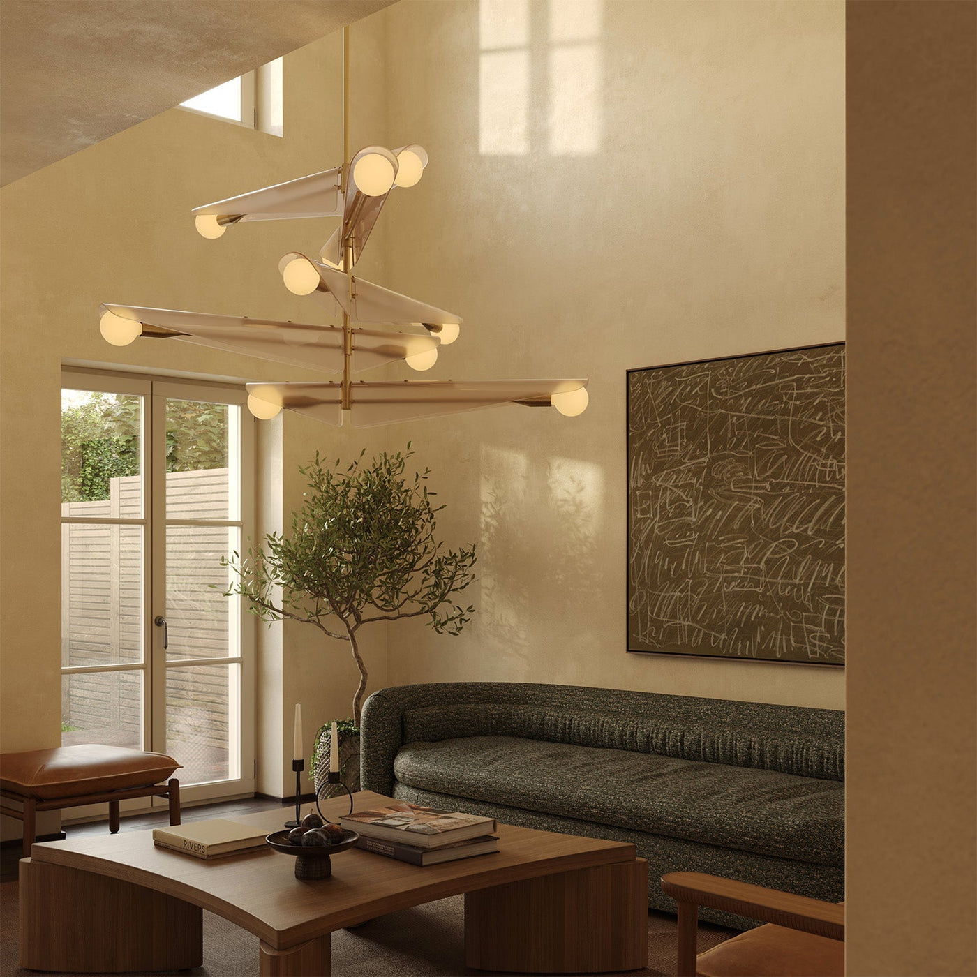 Tala US · Sycamore Chandelier 5 Tiers in Dusk Pink | socius design in Rochester, MN