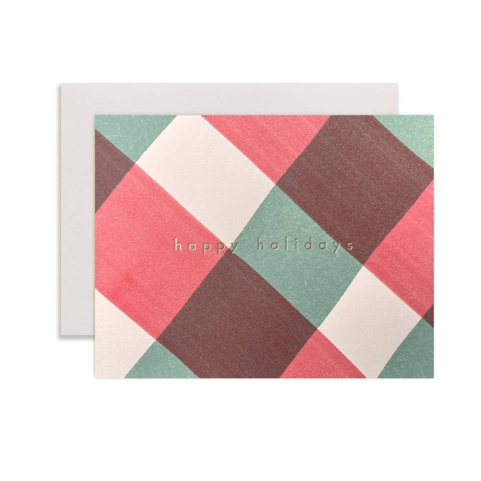 Moglea · Tartan Holiday Hand Painted Cards | socius design in Rochester, MN