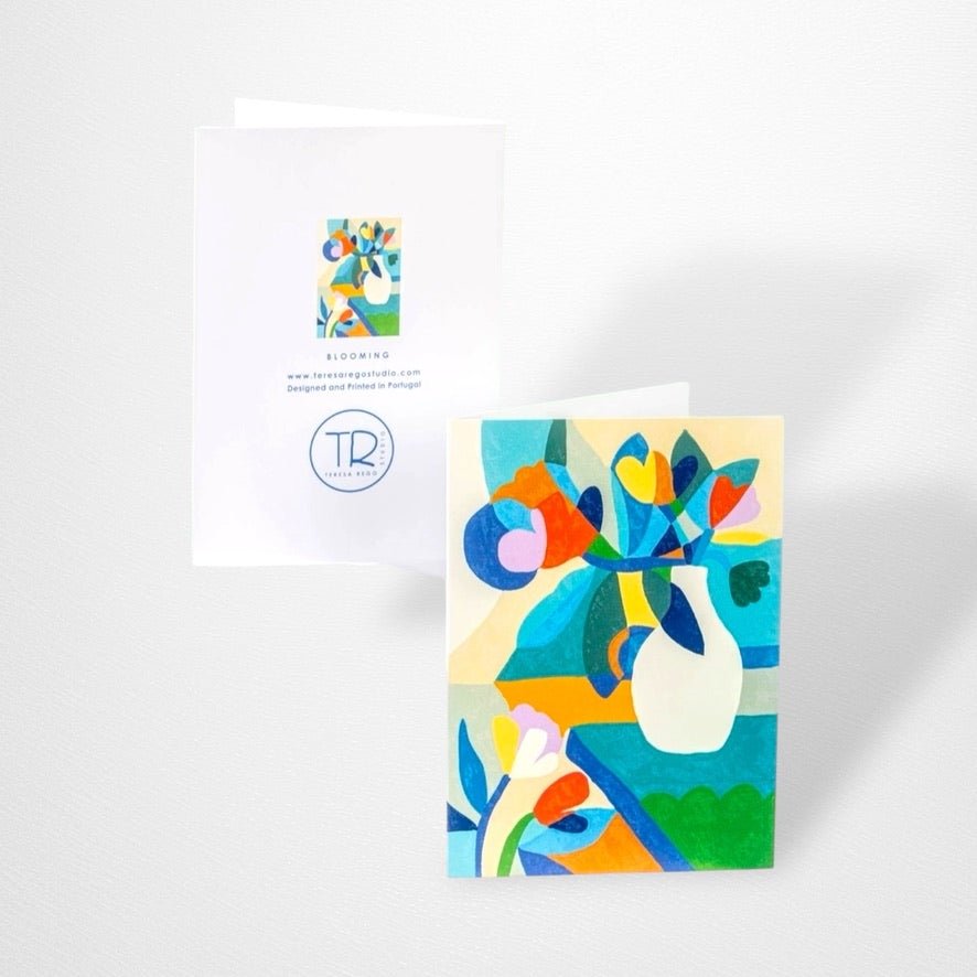 Teresa Rego · Teresa Rego Illustrated Blank Notecard · Blooming | socius design in Rochester, MN