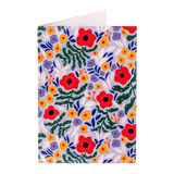 Teresa Rego · Teresa Rego Illustrated Blank Notecard · Lavender Poppies | socius design in Rochester, MN