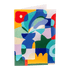 Teresa Rego · Teresa Rego Illustrated Blank Notecard · Red Poppy on Blue Vase | socius design in Rochester, MN