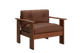 The Bacana Armchair in Cactus Leather