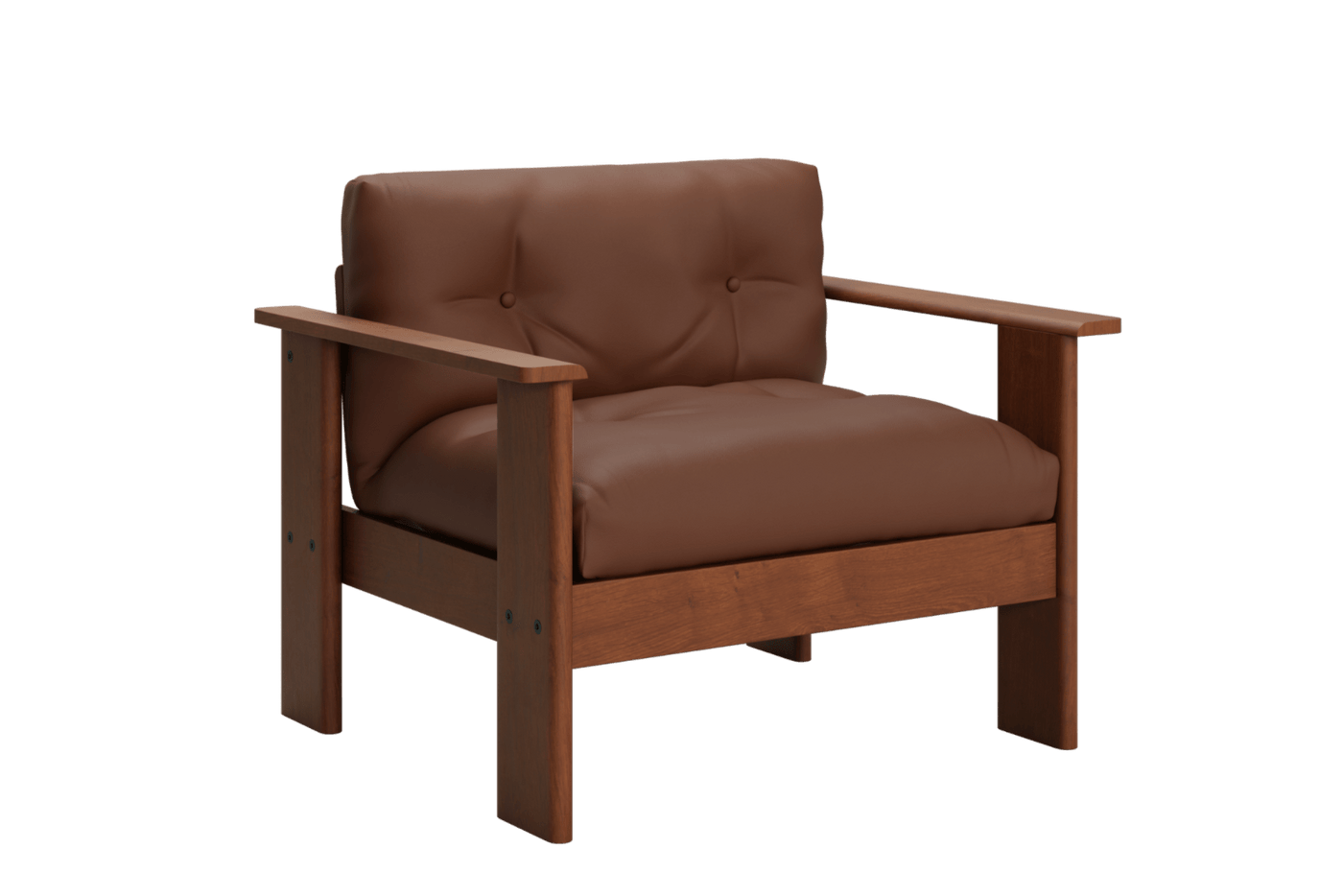 Sabai Design · The Bacana Armchair in Cactus Leather | socius design in Rochester, MN