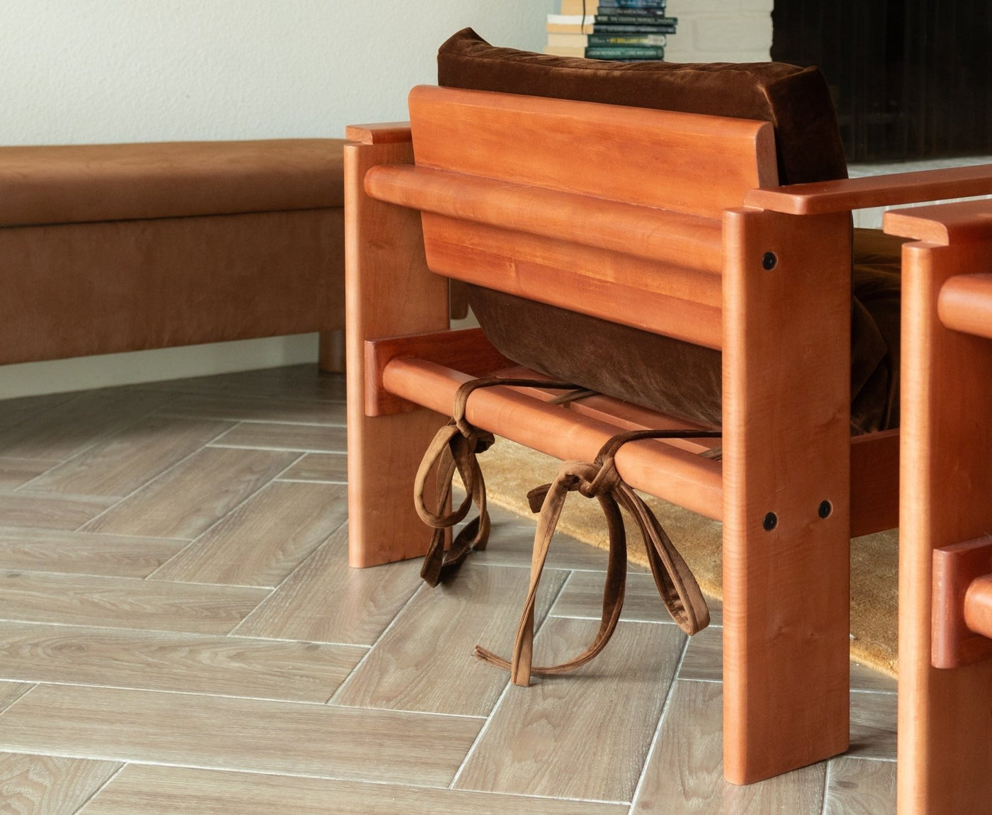 Sabai Design · The Bacana Armchair in Recycled Velvet | socius design in Rochester, MN