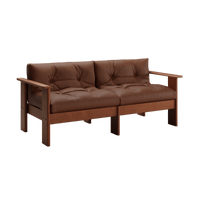 Bacana Loveseat in Cactus Leather | Sabai Design | Rochester, MN 