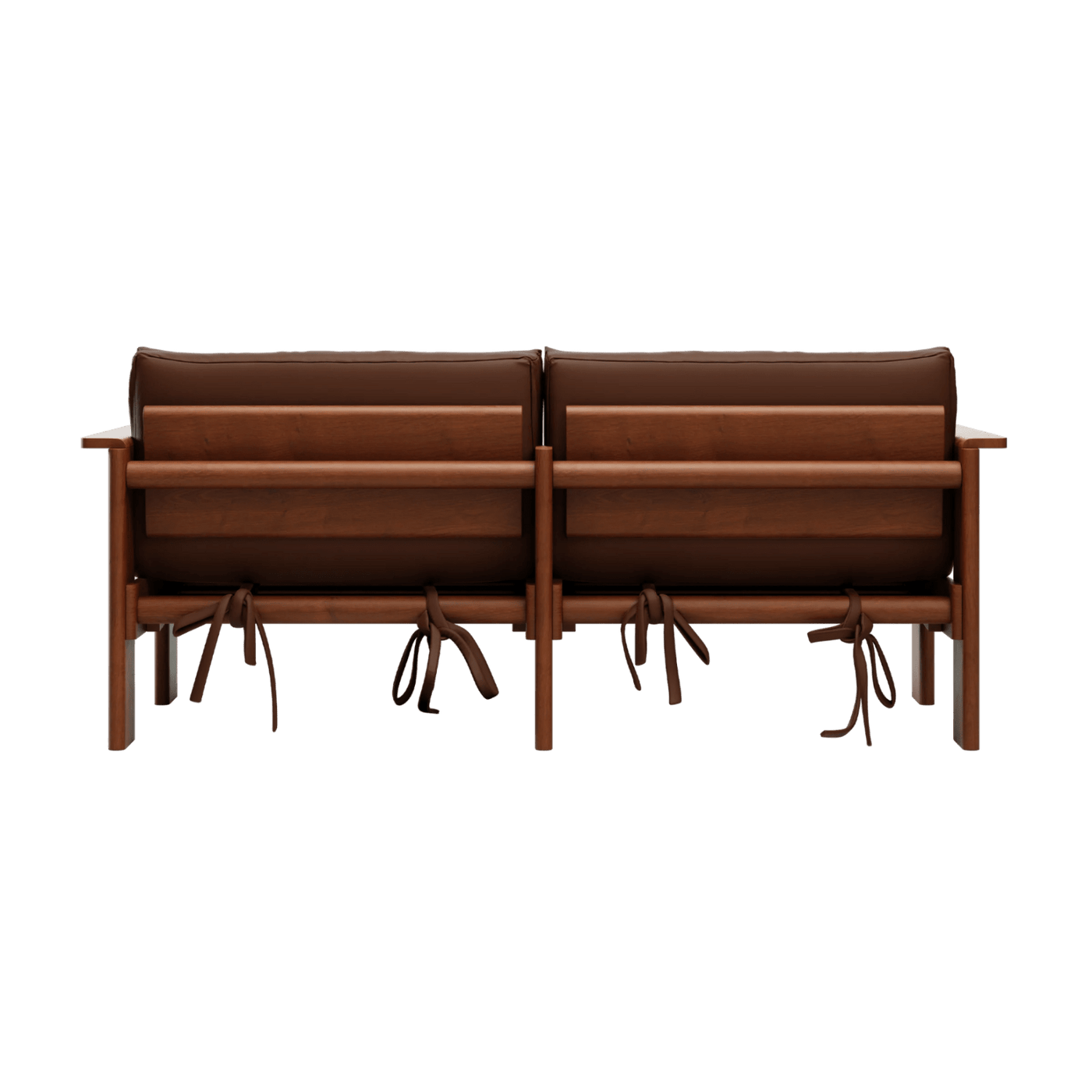 Bacana Loveseat in Cactus Leather | Sabai Design | Rochester, MN 