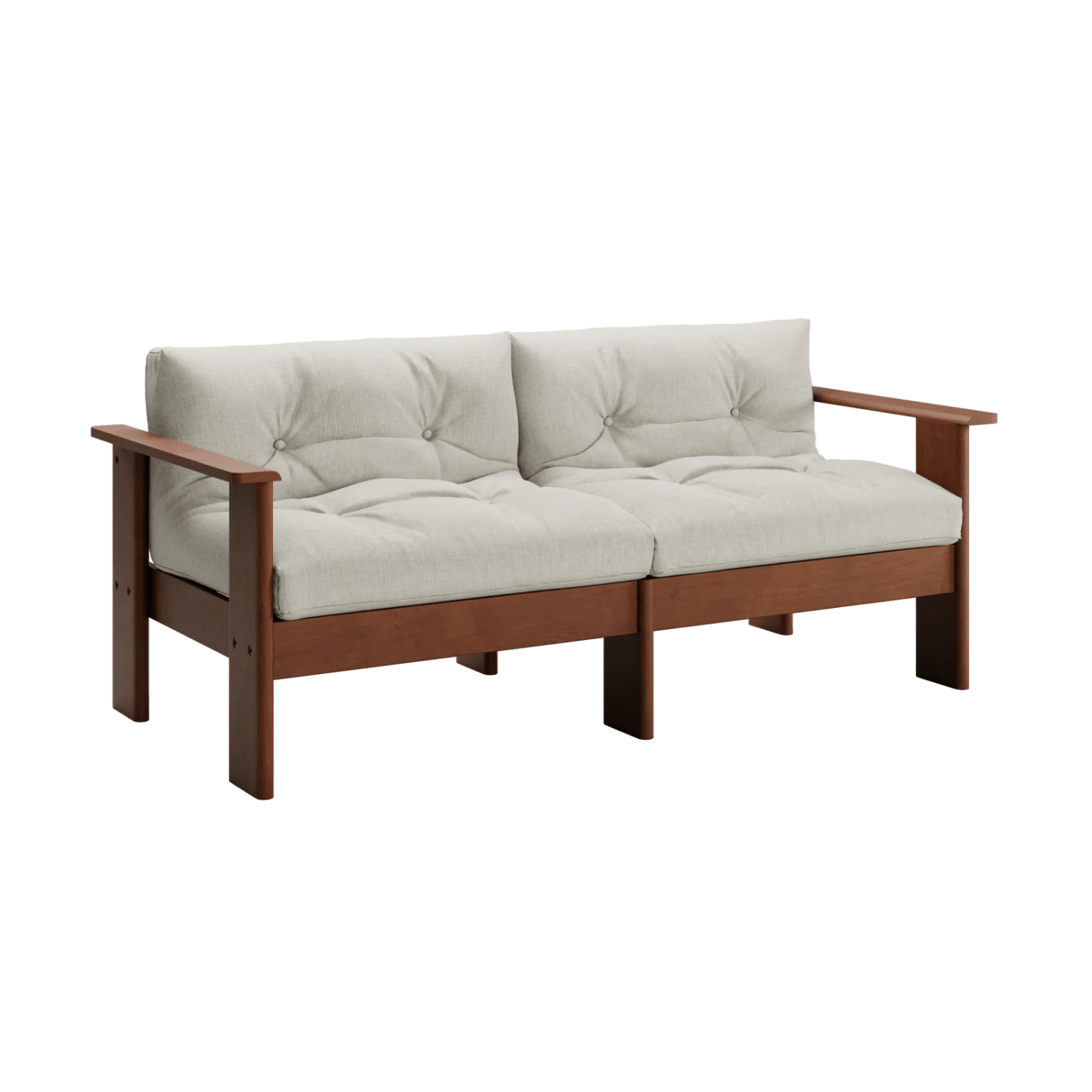 Bacana Loveseat in Hemp - Sabai Design | socius design | Rochester MN (Natural)