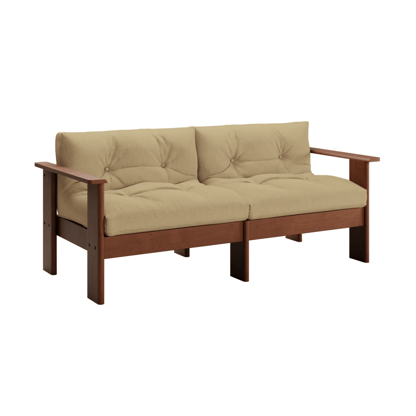 Bacana Loveseat in Hemp - Sabai Design | socius design | Rochester MN (Natural)